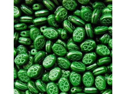 Korálky mačkané - BW17 - oválek 54110