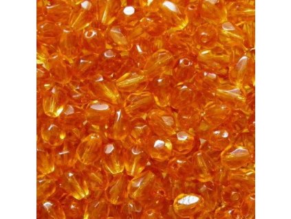 Korálky broušené - hruška 10060 - 8/6