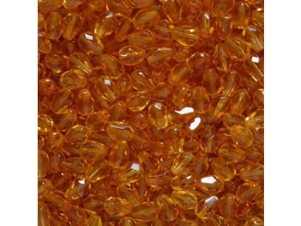 Korálky broušené - hruška 10050 - 8/6