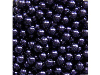 Korálky - voskované perle (12299/2) 6 mm