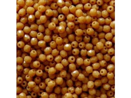 Korálky broušené - ohňovka 3 mm 13030