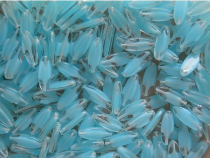 Korálky mačkané - MKL045 - lístek malý 66028