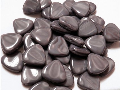 Korálky mačkané - trojúhelník zaoblený velký 24020