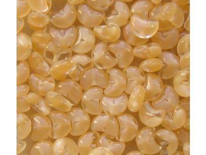 Korálky mačkané - srpek 16018 - 7,5 mm x 10 mm