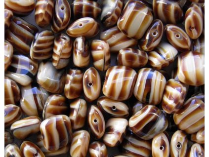 Korálky mačkané - čtvereček 16127 - 13x15