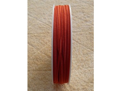 Sutaška 3 mm - č. 12 - tmavá oranžová 7302