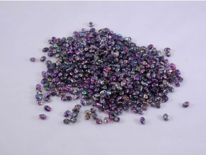 Korálky dvoudírové - superduo 95100CR