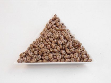 Korálky dvoudírové - superduo 03000/15695