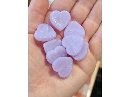 Korálky mačkané - srdíčko 22/22 - 21310