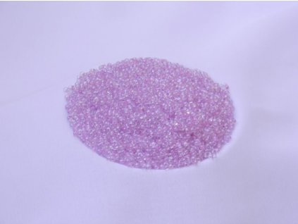 Korálky - farfale krystal s lila průtahem