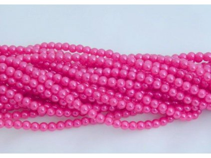 Korálky - voskované perle (12955) 8 mm