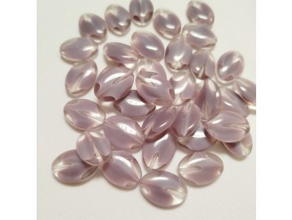 Korálky mačkané - ovál malý 26028