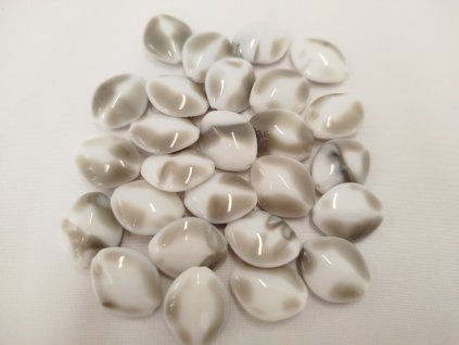 Korálky mačkané - šváb 07424 - 27 x 23 mm