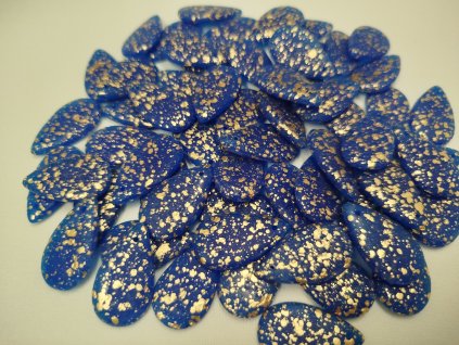 Korálky mačkané - kapka 32010/94401 lept - 30/18 mm