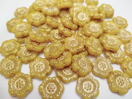 Korálky mačkané - kytička 18 mm - 84040/54302