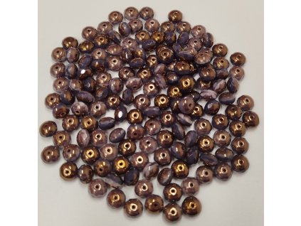 Korálky broušené - slavík 9 mm 21360/14415