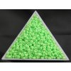 Korálky - rokajlové perličky NEON pastelově zelené 36756 - 7/0