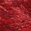 Korálky - rokajlové tyčky 30 mm - červené 97070 (T54)