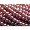 Korálky - voskované perle (70488) 6 mm