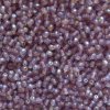 Korálky mačkané - kulička 4 mm - 20030/28701 amethyst AB