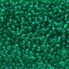 Korálky mačkané - kulička 6 mm - 50530 zelená