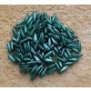Korálky mačkané - jazýček 00030/25027 - 3 mm x 11 mm - 10 ks