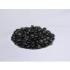 Korálky mačkané - čočka 8 mm - 23980 černá