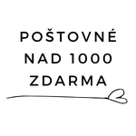Poštovné nad 1000 Kč ZDARMA
