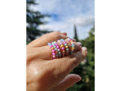 Prstýnek pastelový