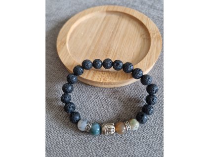 Minerální náramek pro muže