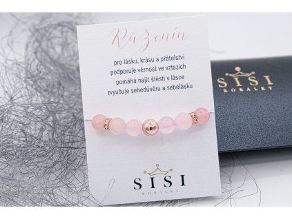 Rose gold růženín