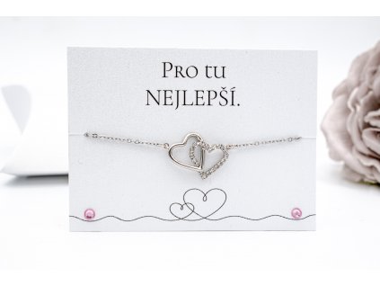 Náhrdelník Spojená srdce