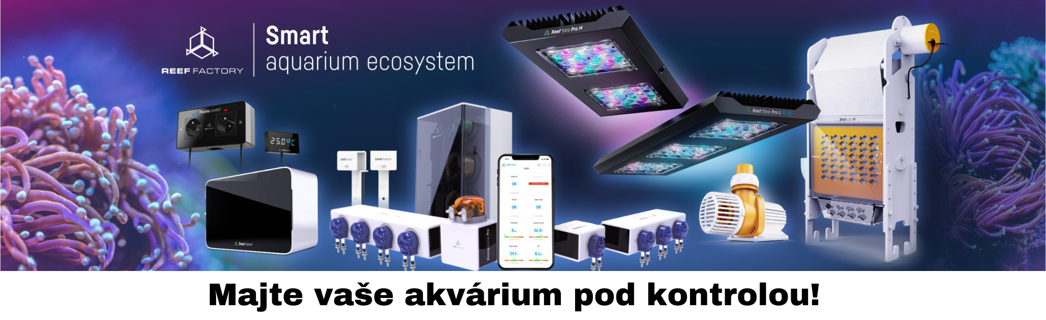 Automatizácia akvária od ReefFactory