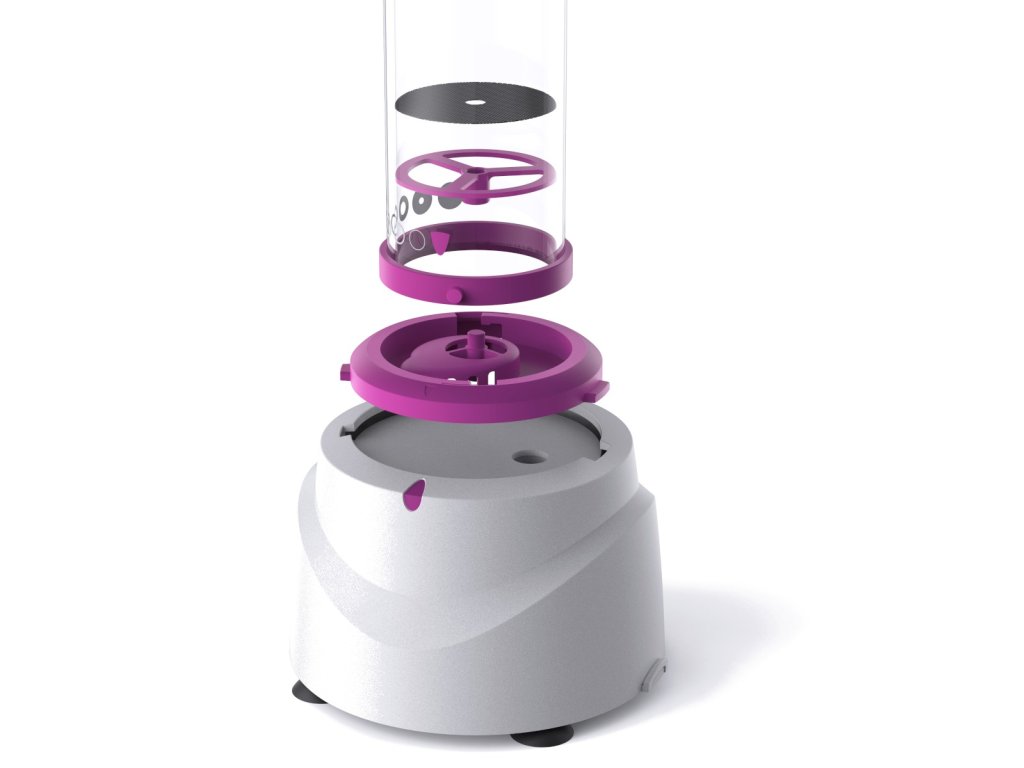 Nyos TORQ® G2 systém reactor Dock – základňa pre modulárny náplňový filter vrátane čerpadla