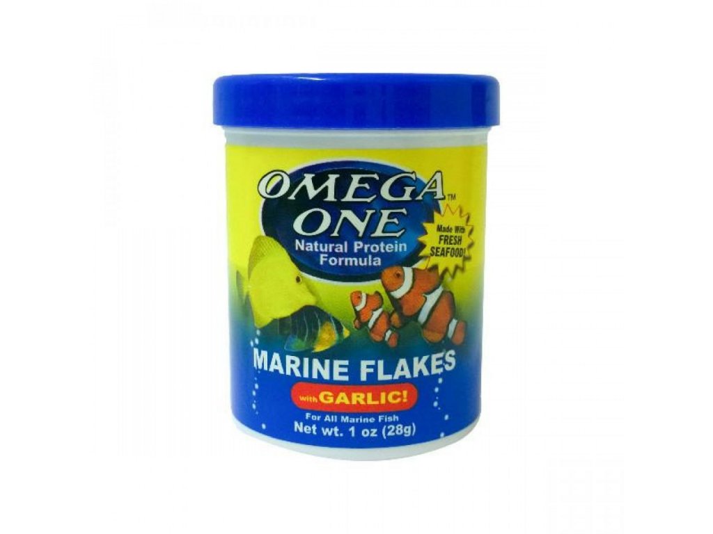 Omega One Garlic marine flakes 28g
