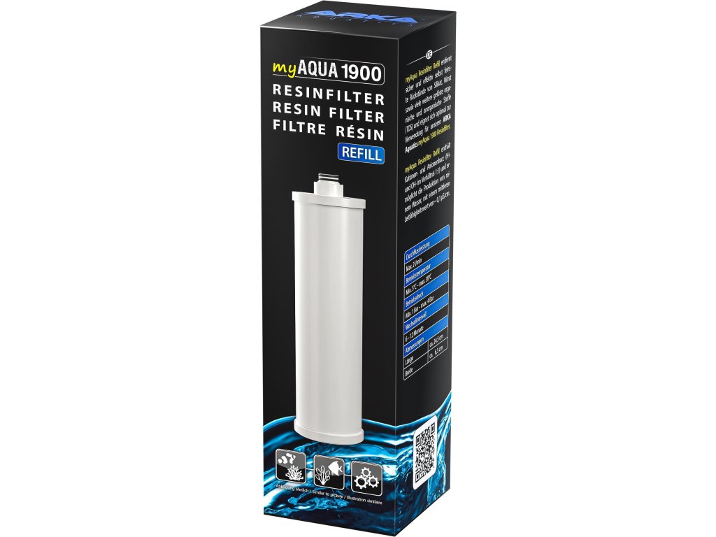 87791 arka myaqua1900 resin filter refill