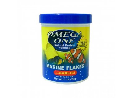 Omega One Garlic marine flakes 28g