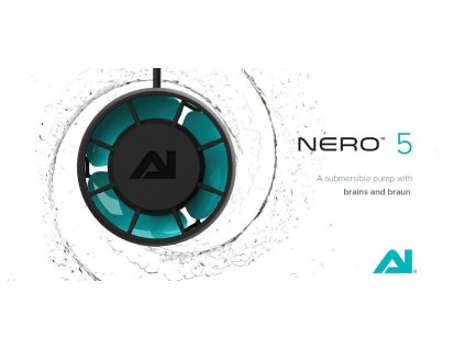 Aquaillumination AI Nero 5 - prúdové čerpadlo novej generácie (~11300l/h /~30W)