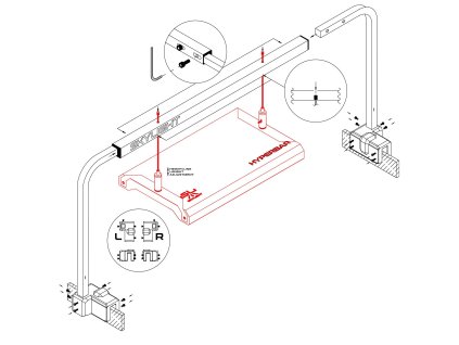 hyperbar stojak80l60hyperbar stojak80l60