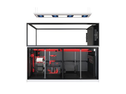 red sea reefer g2 s 950 max zestaw akwarium z biala szafka