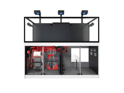 red sea reefer g2 750 max zestaw akwarium z biala szafka