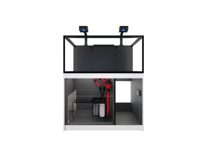 red sea reefer g2 xl 425 deluxe system zestaw akwarium z biala szafka