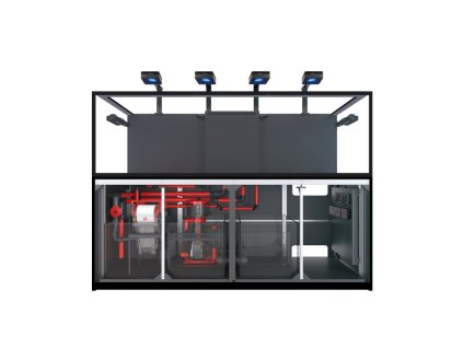 red sea reefer g2 s 1000 max zestaw akwarium z czarna szafka