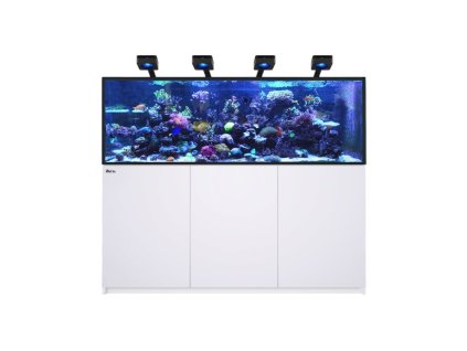 red sea reefer g2 xxl 750 deluxe system zestaw akwarium z biala szafka