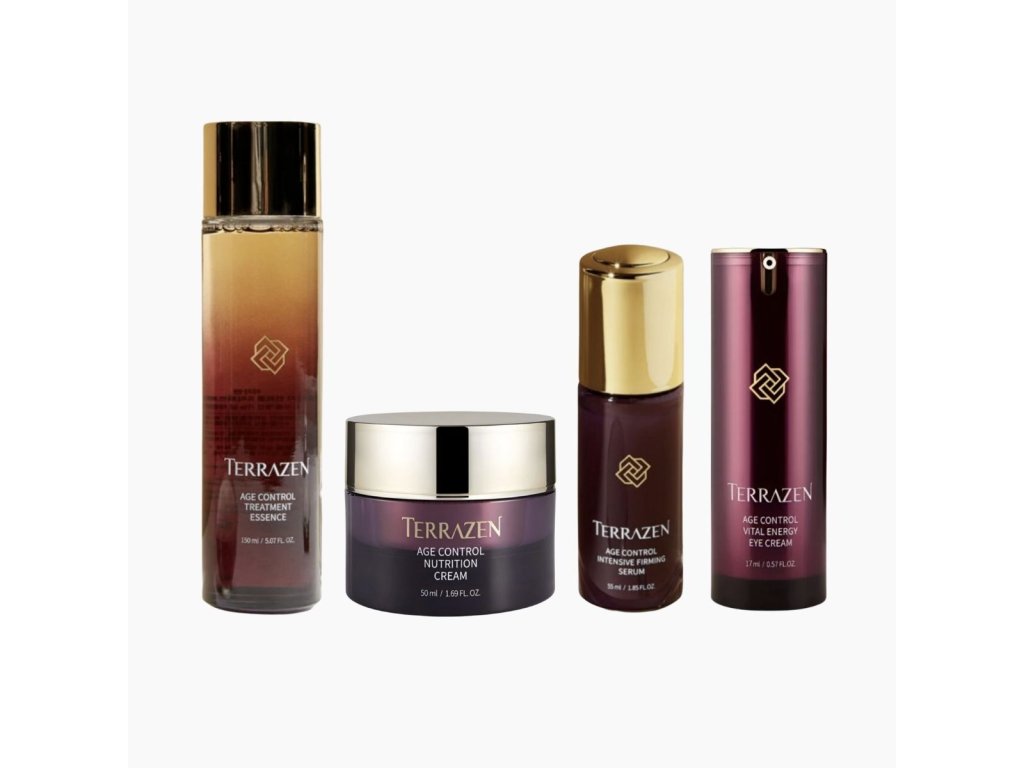 TERRAZEN AGE CONTROL SET Kompletní luxusní péče pro zralou a unavenou pleť 4 produkty