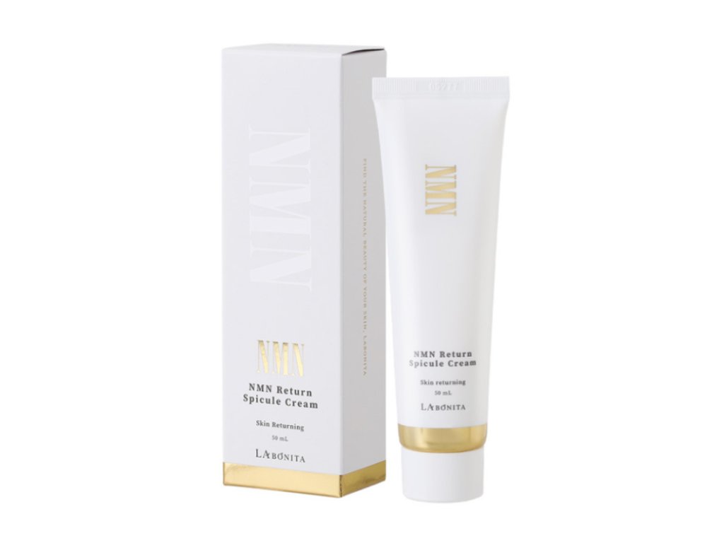 korejska kosmetika LA BONITA NMN RETURN SPICULE CREAM Liftingový krém s mikrojehličkami a NMN komplexem 30 ml1