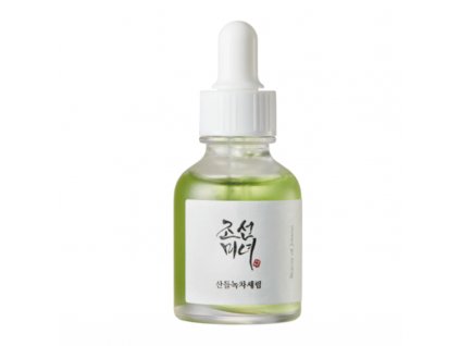 korejska kosmetika BEAUTY OF JOSEON CALMING SERUM GREEN TEA + PANTHENOL Korejské pleťové sérum 30 ml