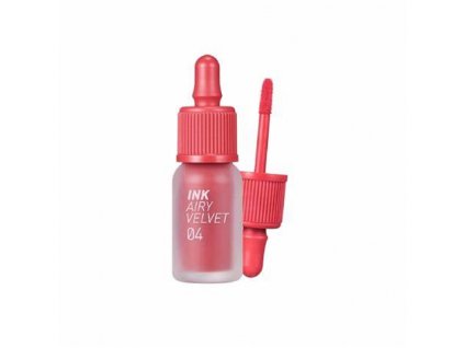 PERIPERA - INK AIRY VELVET - Barevný lesk na rty 4 g odstín 04 Pretty Pink
