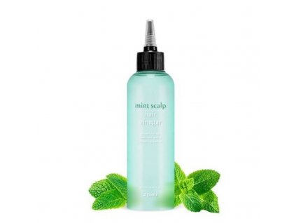 APIEU MINT SCALP HAIR VINEGAR Korejský vlasový kondicionér s octem a mátou 200 ml korejska kosmetika