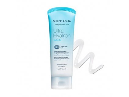 MISSHA - SUPER AQUA ULTRA HYALRON PEELING GEL - Gelový peeling 100 ml korejska kosmetika